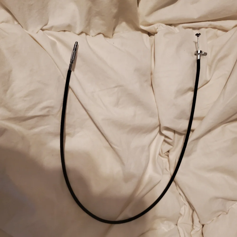 Premium Black Shutter Release Cable for Film Cameras